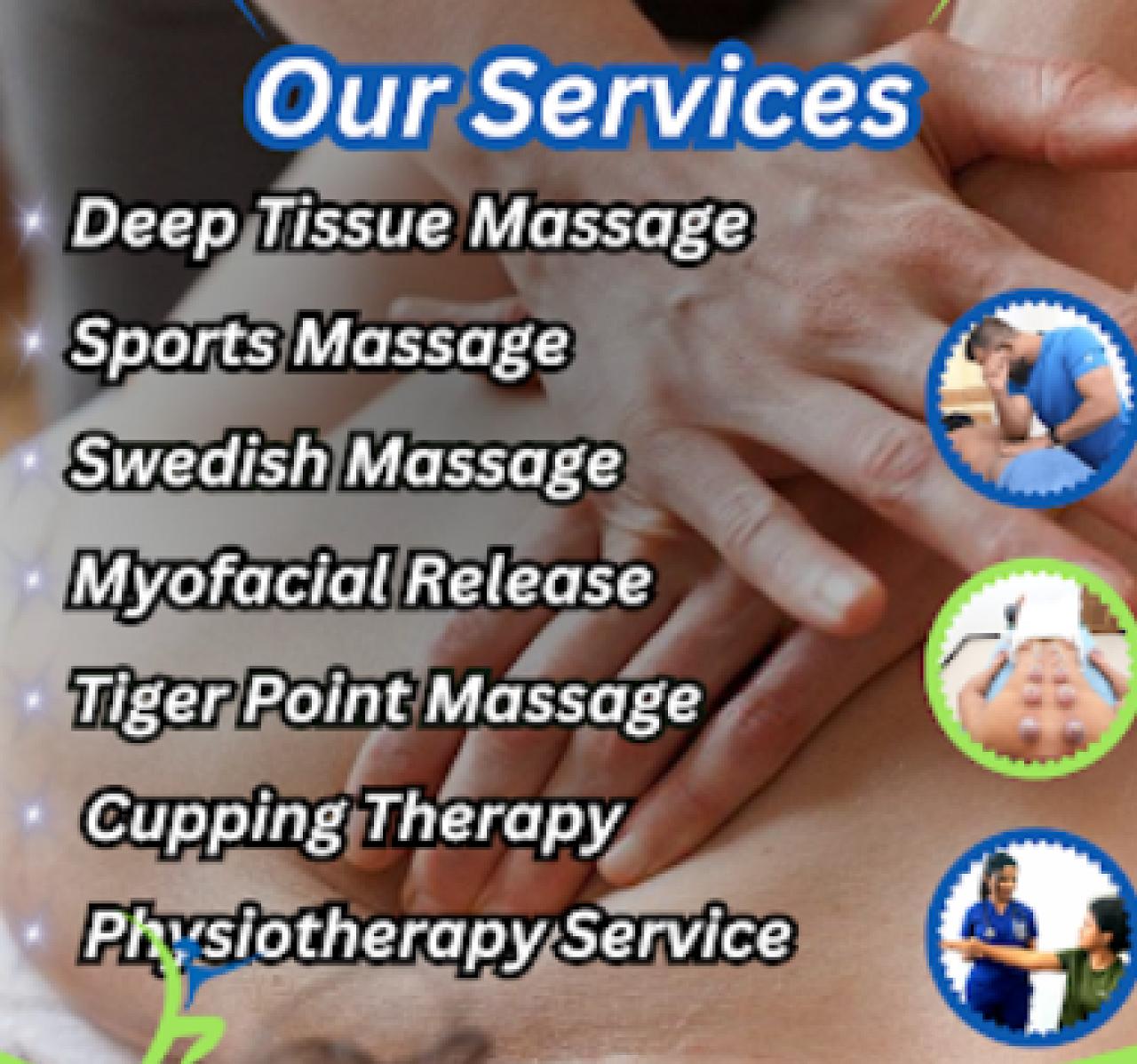 Ceylon Sports Therapy\Massage Professionals\ Sports physiotherapy consultation/Deep tissue and Sports Massage